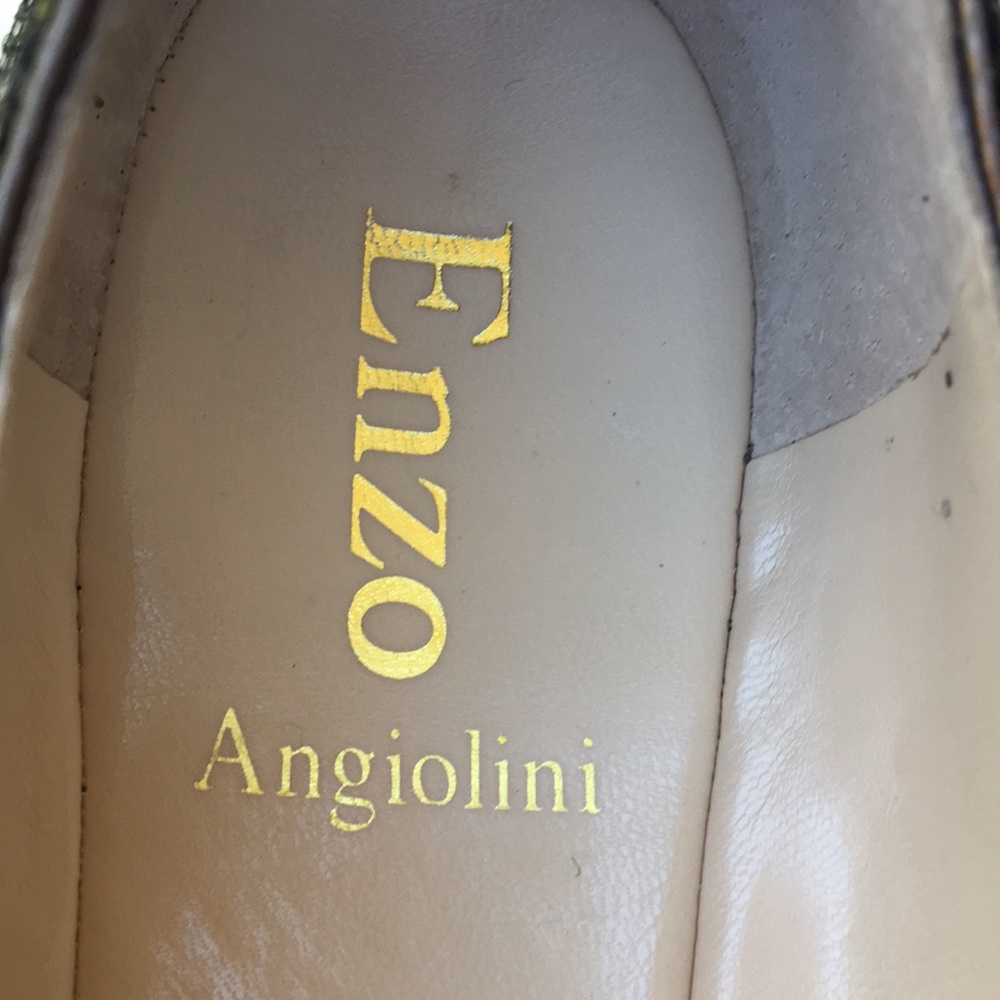 GUC Copper Glitter Ballet Flats by Enzo A.  Sz8.5 - Picture 8 of 8